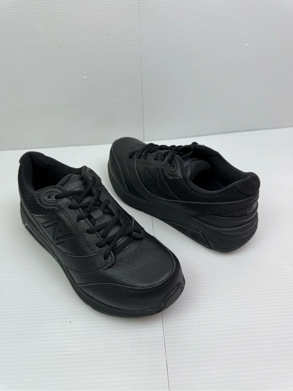 New Balance 928V3 Black Leather Walking Shoes WW928BK3 Women’s Sz 7.5 D Stabilit